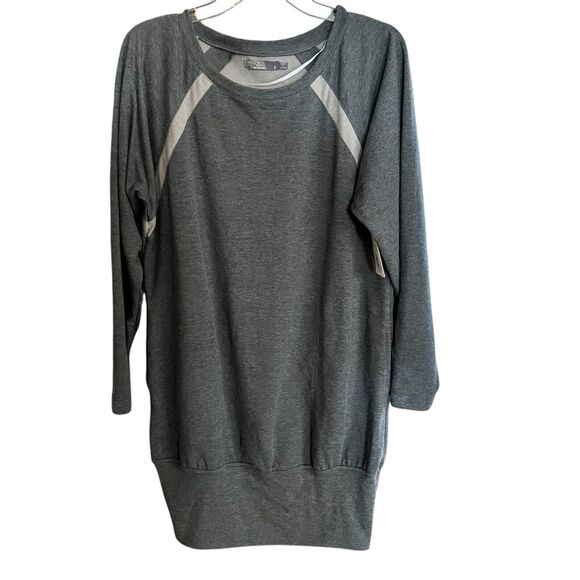 Prana Rosie Dress Ashy Gray Size Small Long Sleeve Sweater Dress w Pockets NWT - Picture 2 of 8